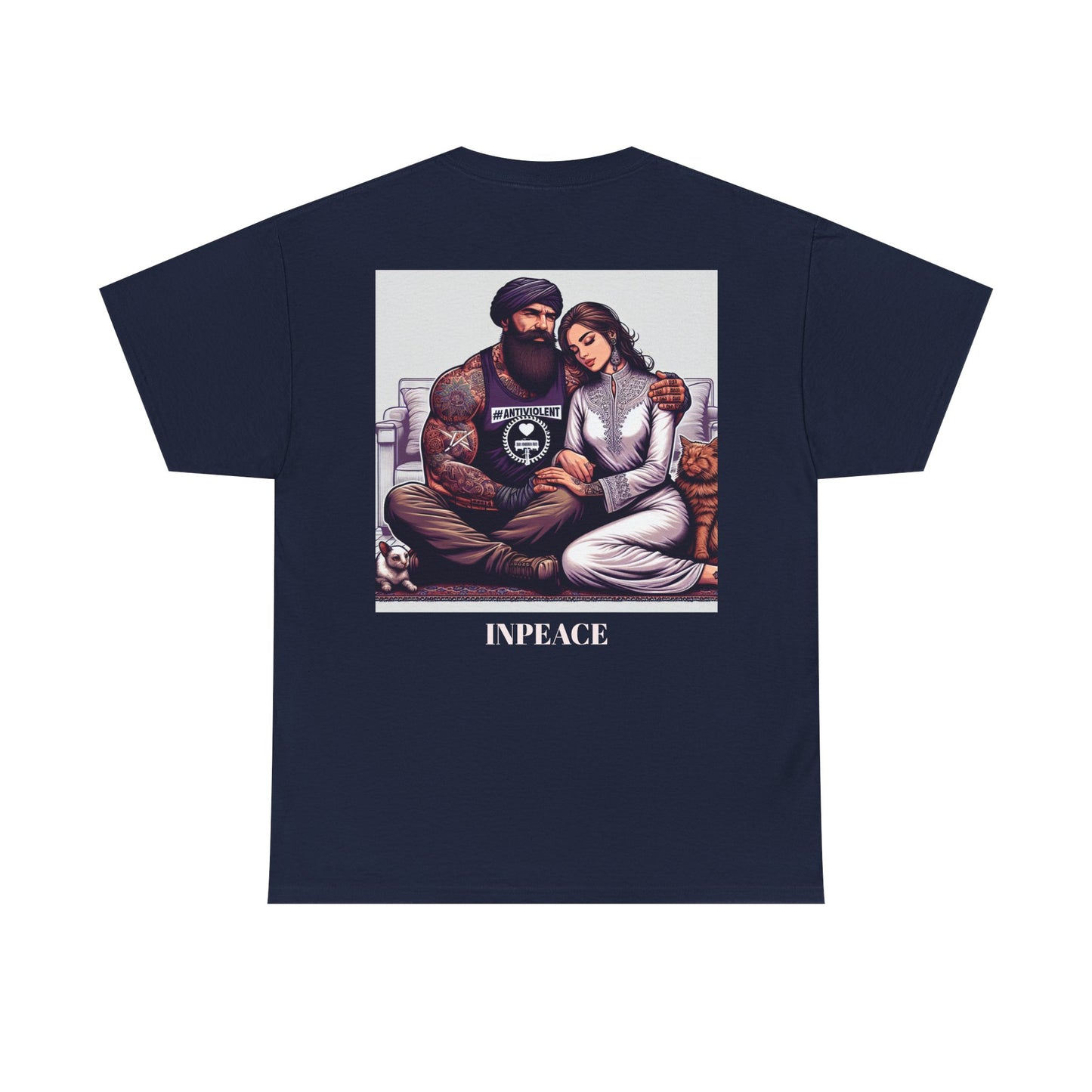 Family Love Graphic Tee - Cozy Unisex Cotton Shirt for Cat Lovers, Perfect Gift for Mom/Dad, Family Moments, Everyday Wear