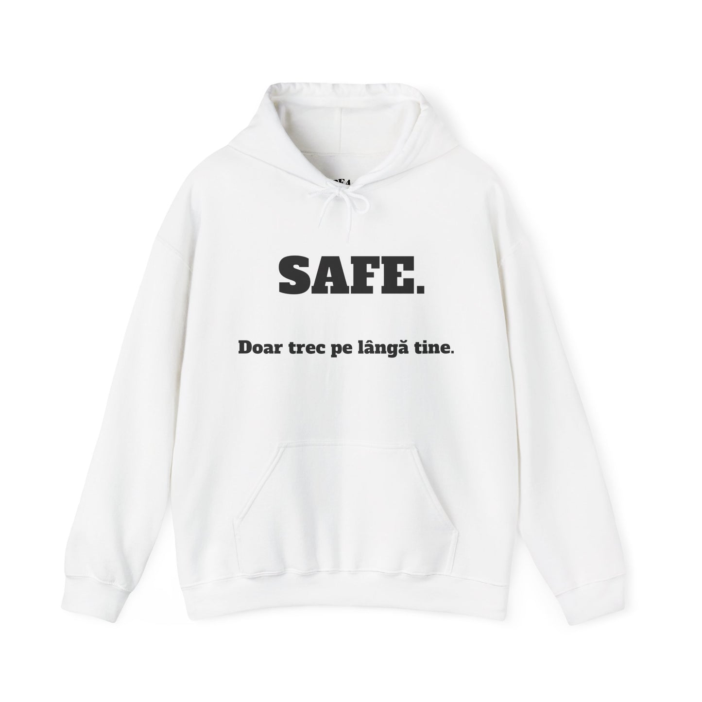 Hanorac „SAFE.” – Susține. Protejează. Reprezintă.