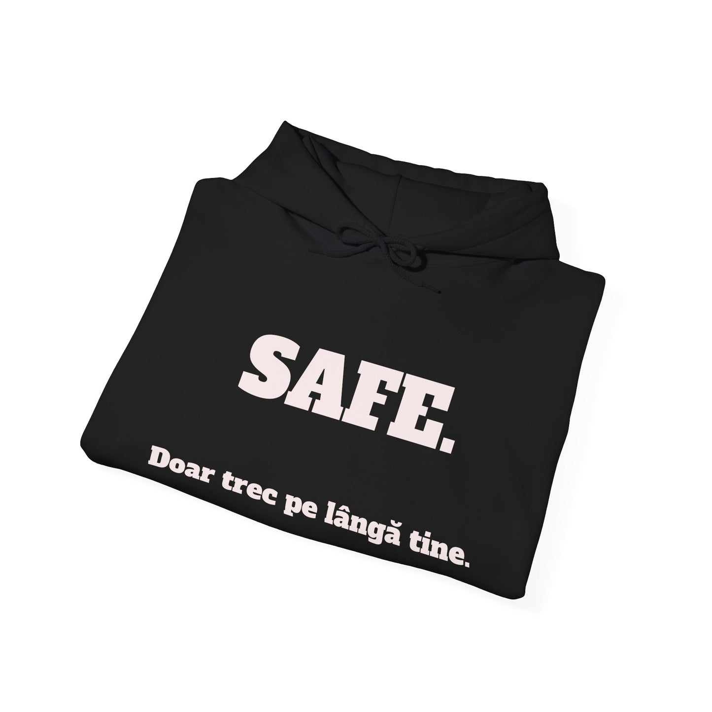 Hanorac „SAFE.” – Susține. Protejează. Reprezintă.
